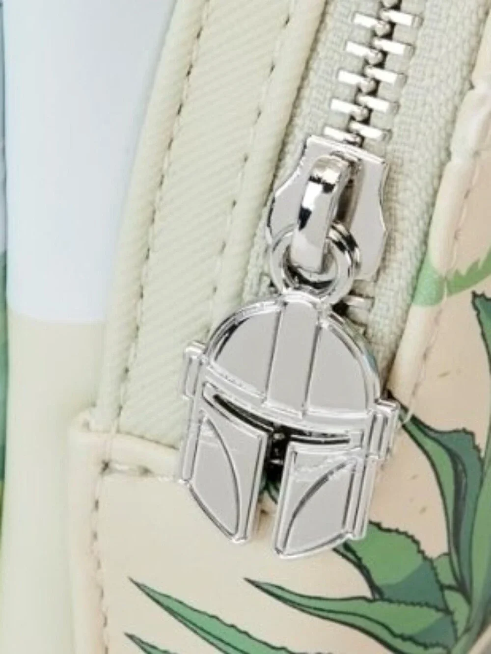Loungefly the Mandalorian Grogu Stone Glow in the Dark Mini-Backpack